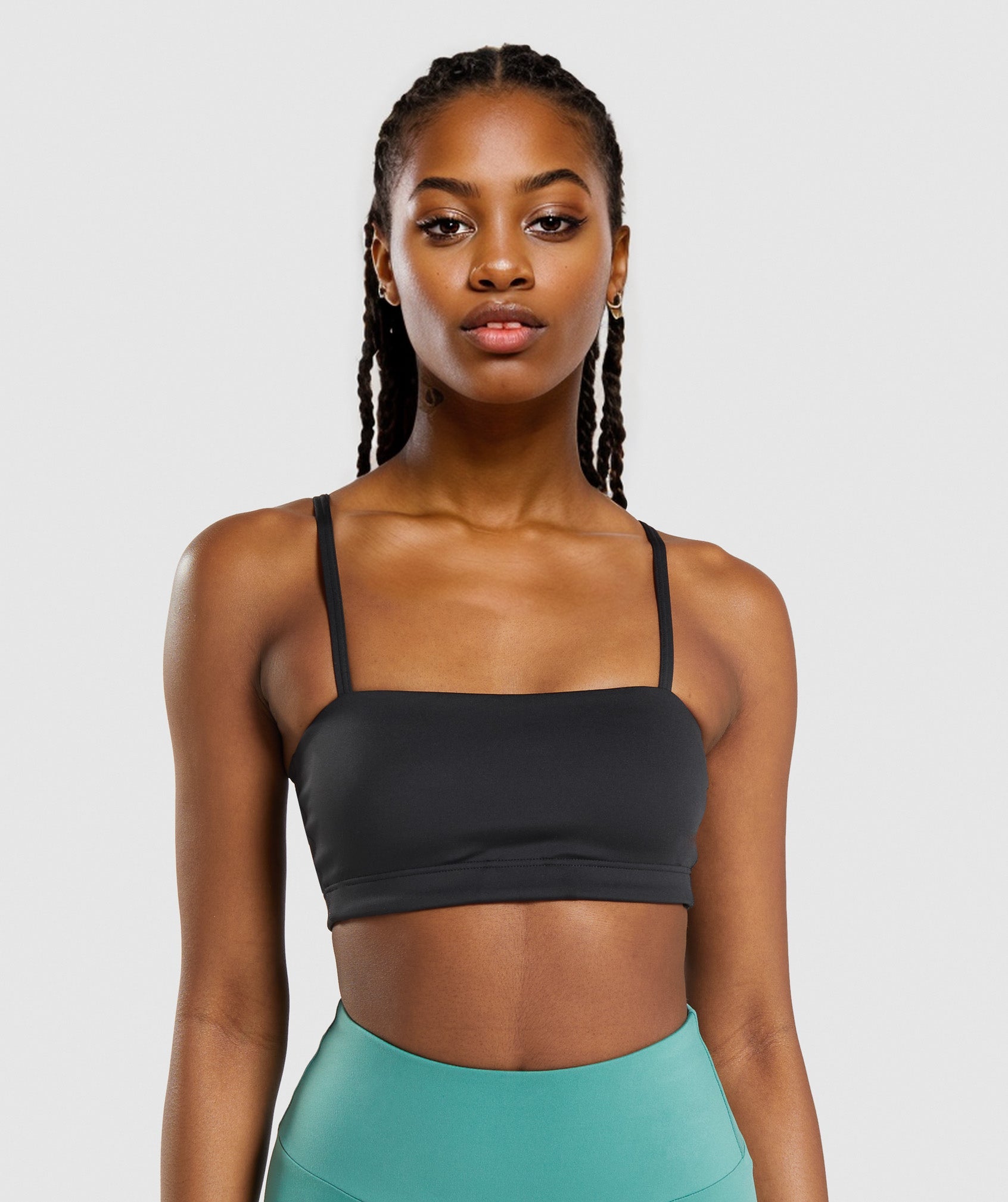 GOFIEP Women Bandeau Sports Bra