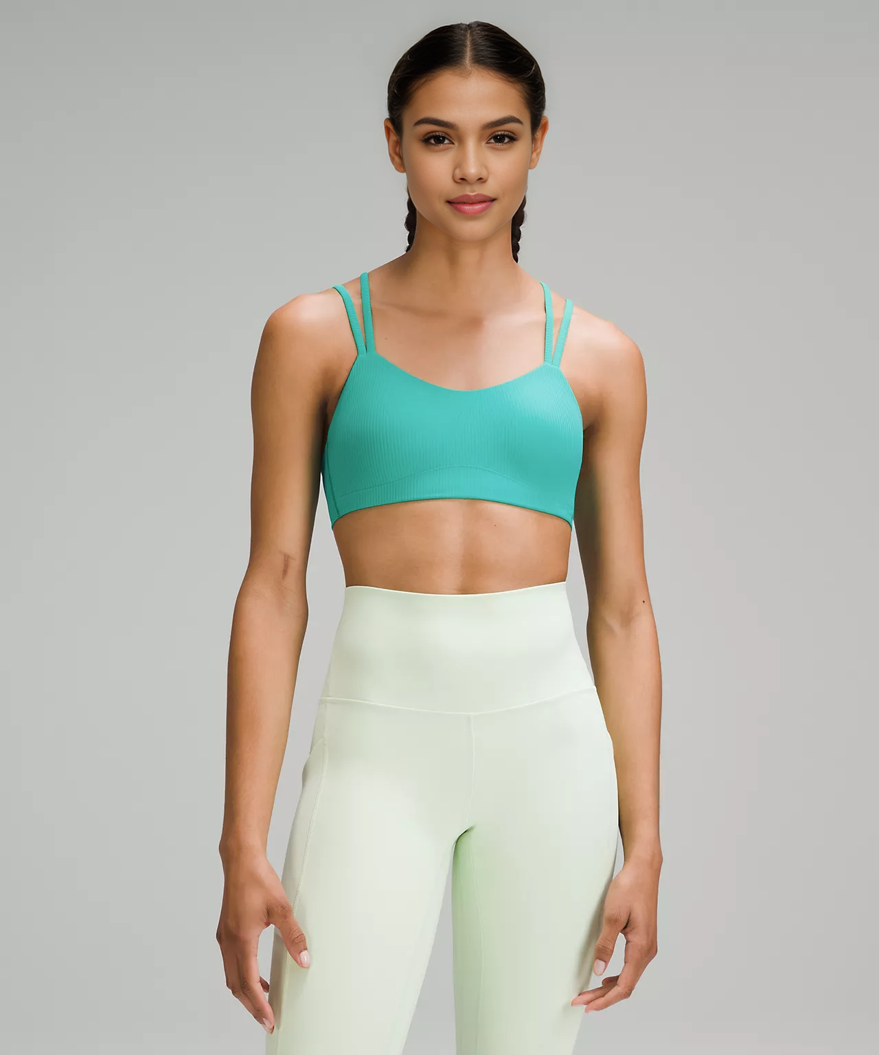 GOFIEP Women Double Strap Sports Bra