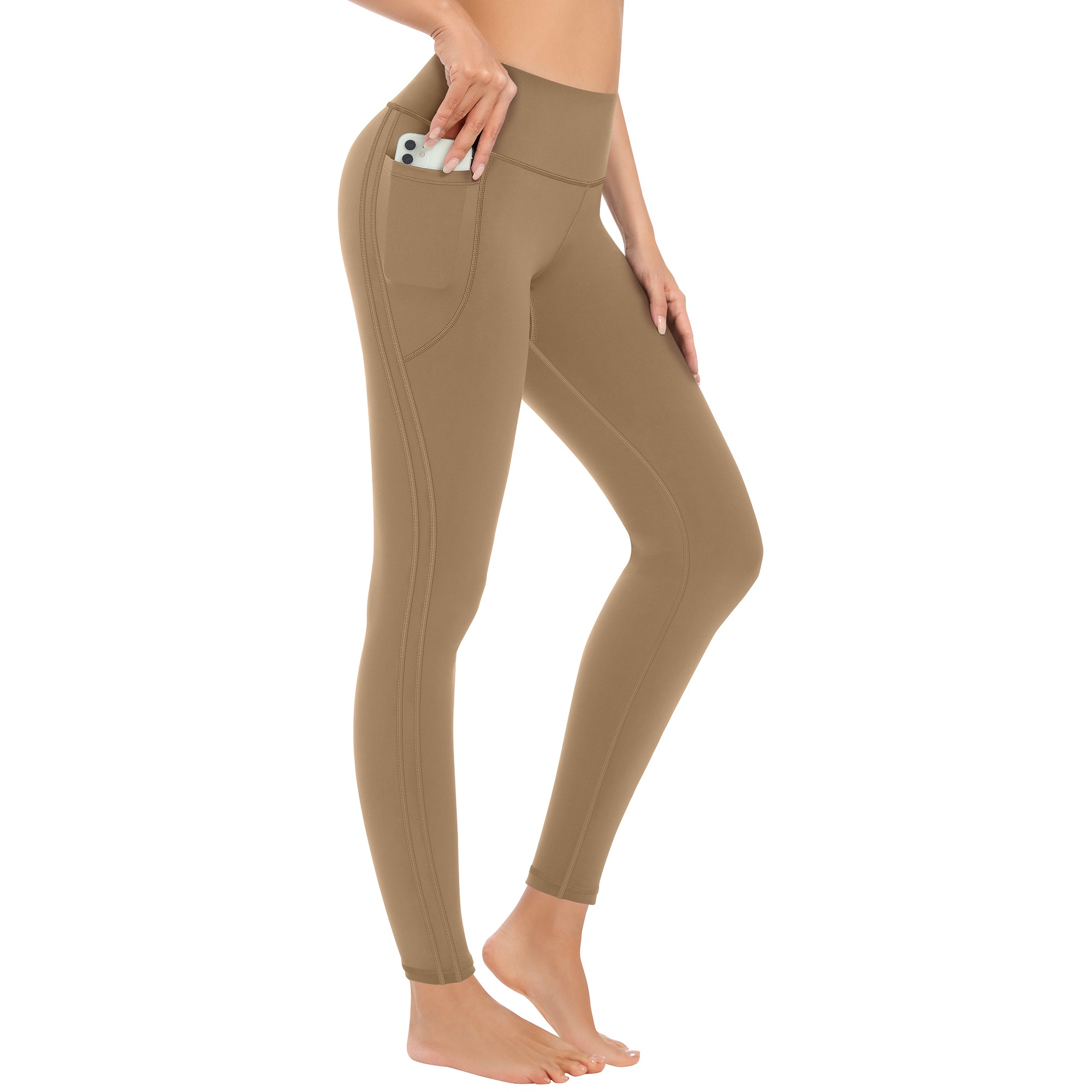 GOFIEP Women Tummy Control Yoga Legging for Workout