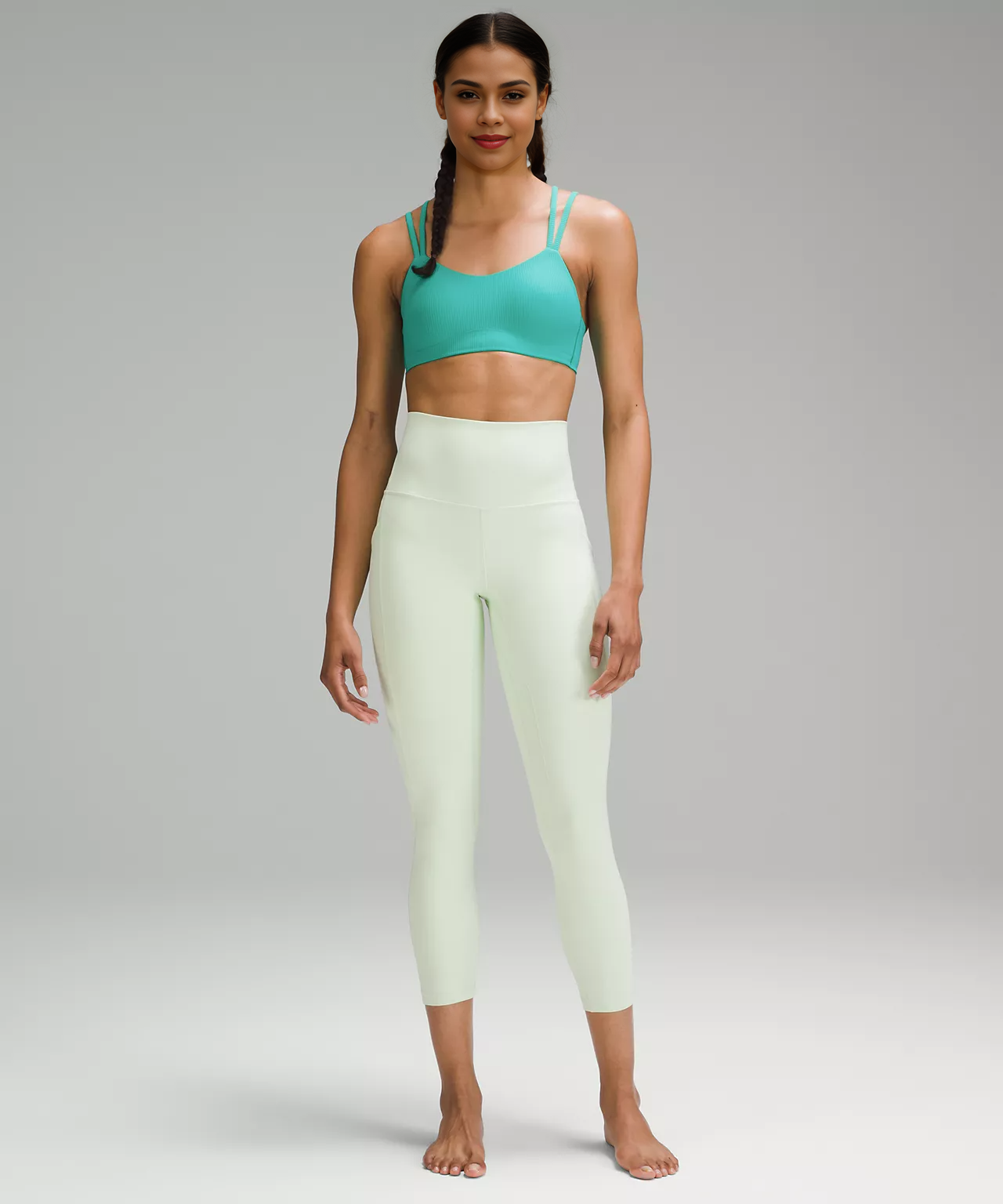 GOFIEP Women Double Strap Sports Bra