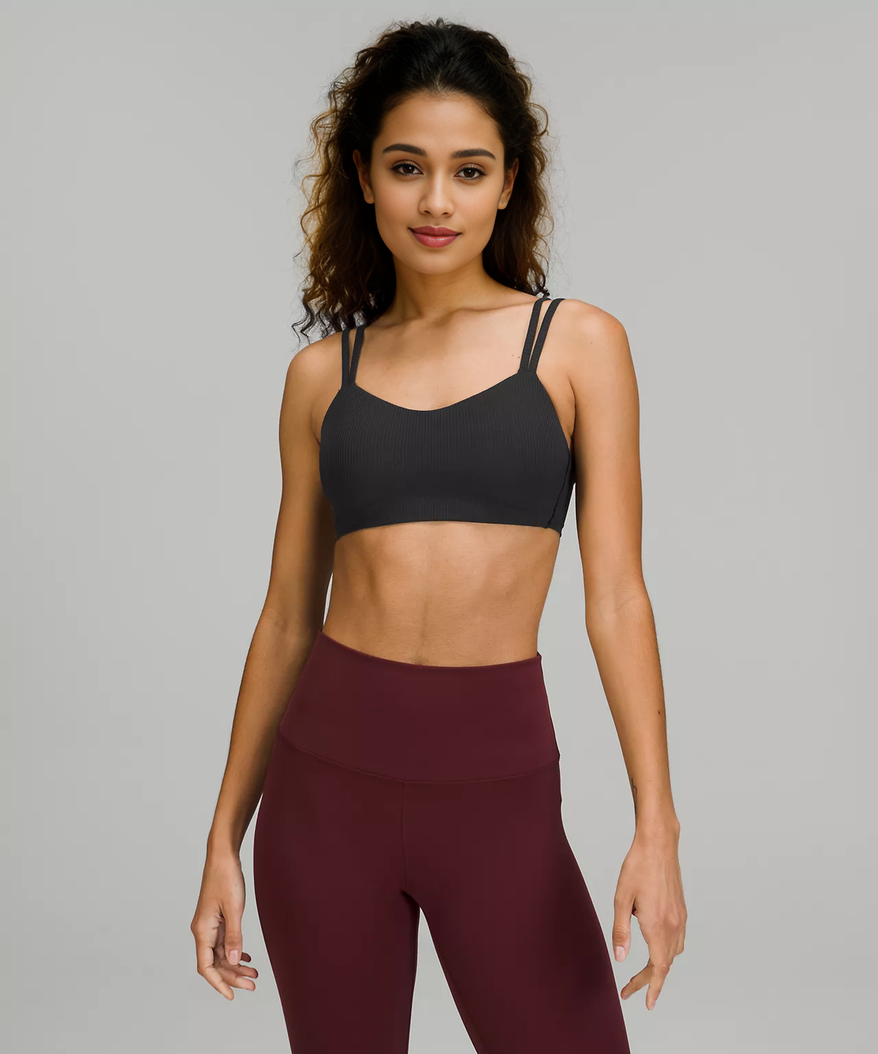 GOFIEP Women Double Strap Sports Bra