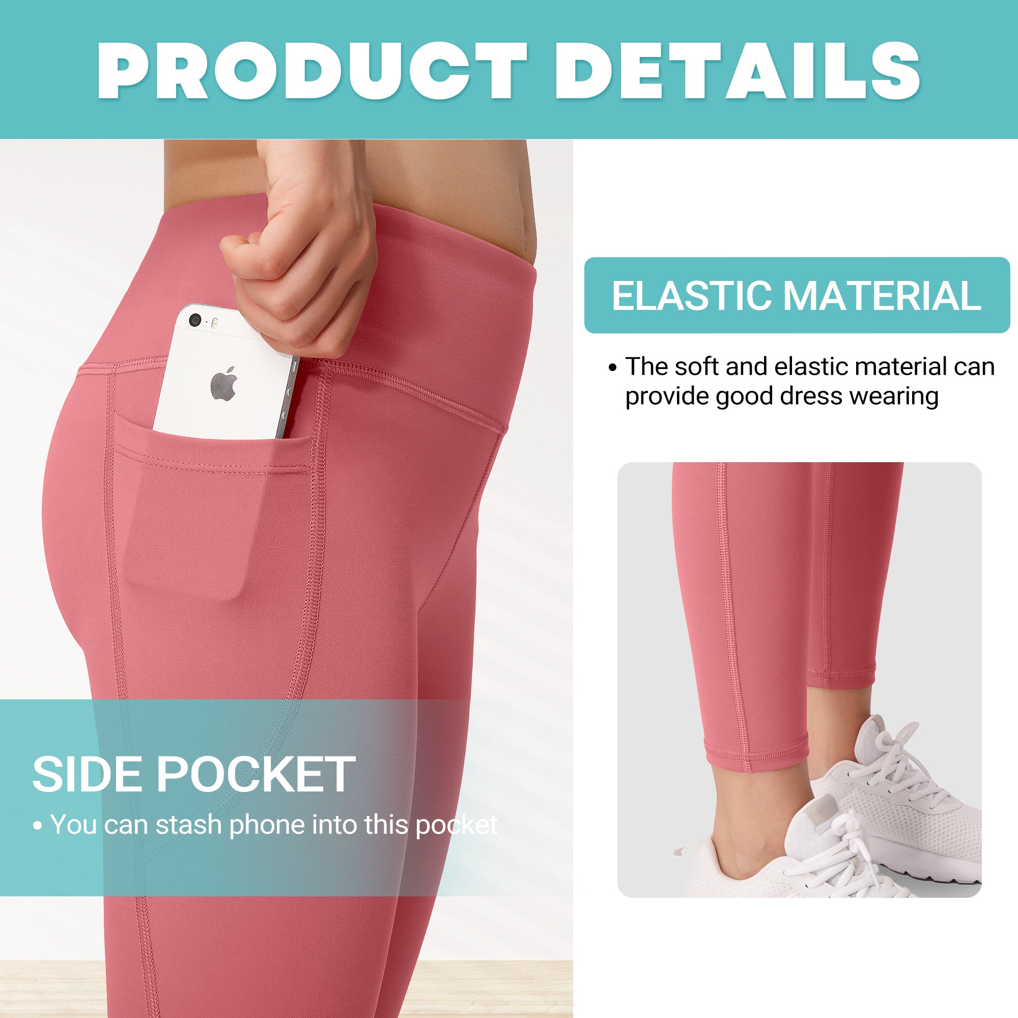 GOFIEP Girl Yoga Legging for Active Sports