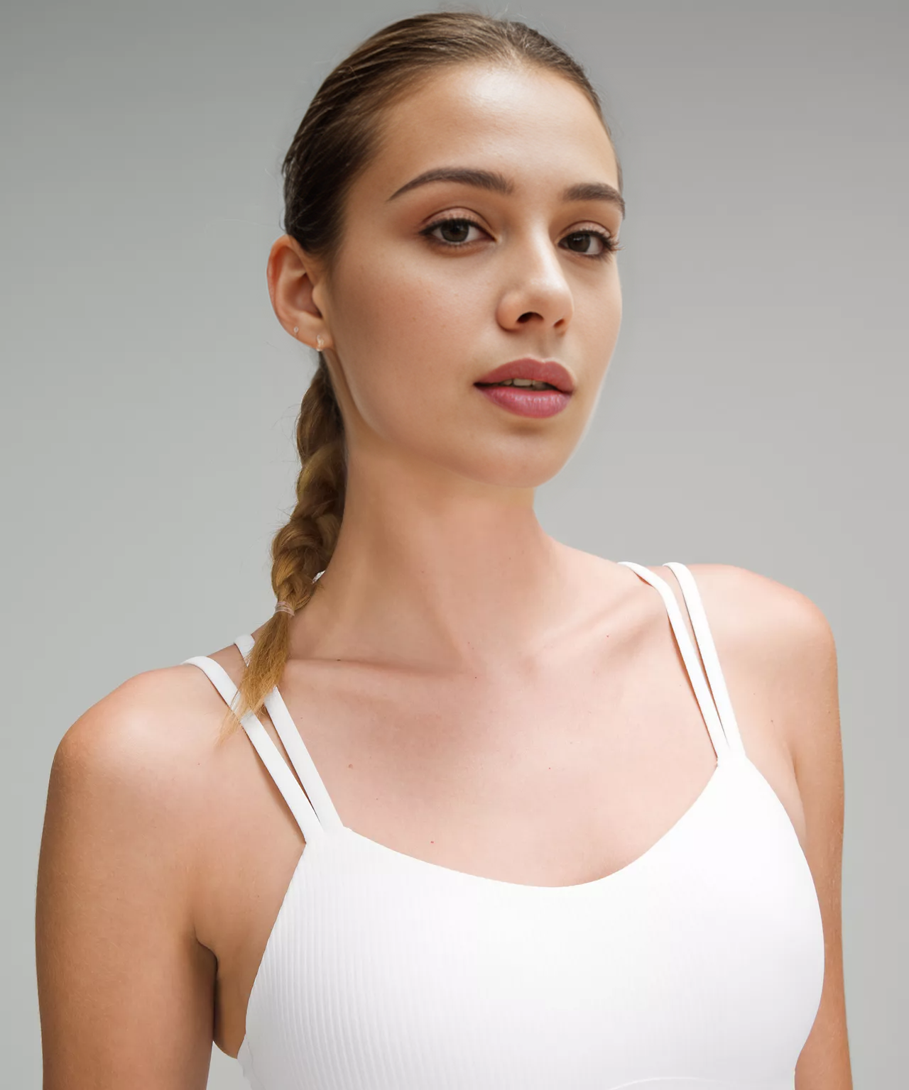 GOFIEP Women Double Strap Sports Bra