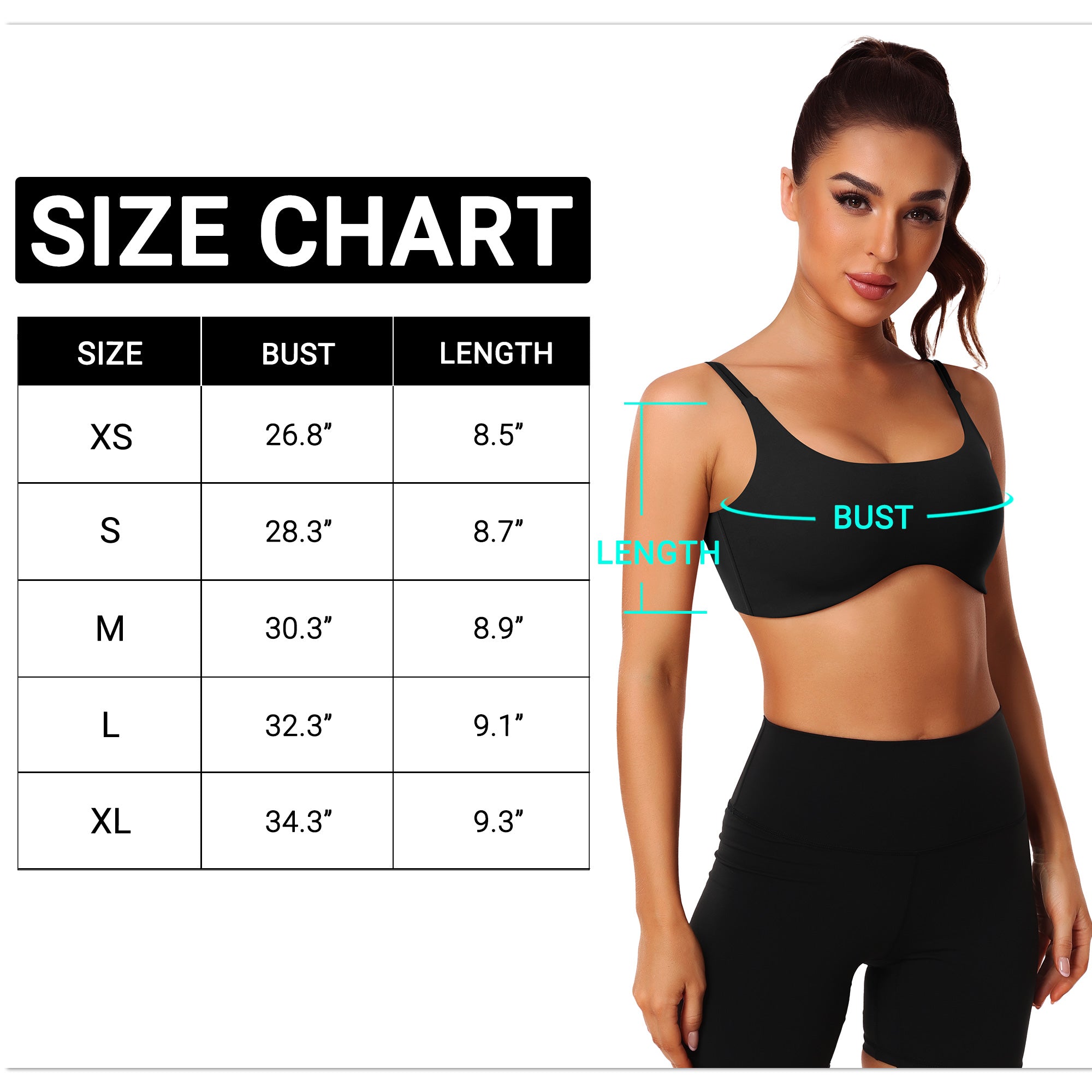 GOFIEP Women's Workout Sports Bras T crossed back straps Low Impact Support Yoga Training Bras Going Out Top