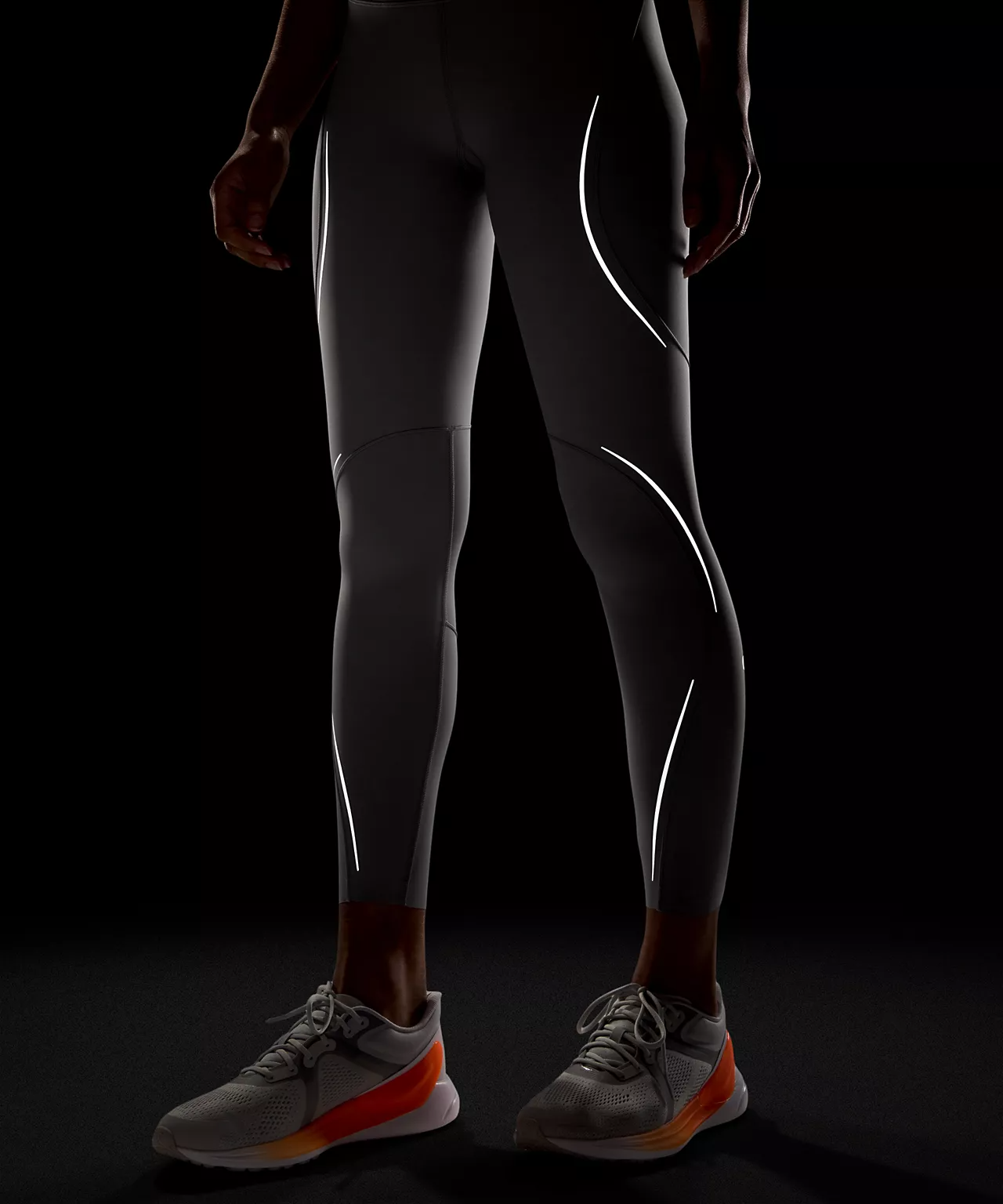 GOFIEP Women Yoga Legging with Reflect Tape