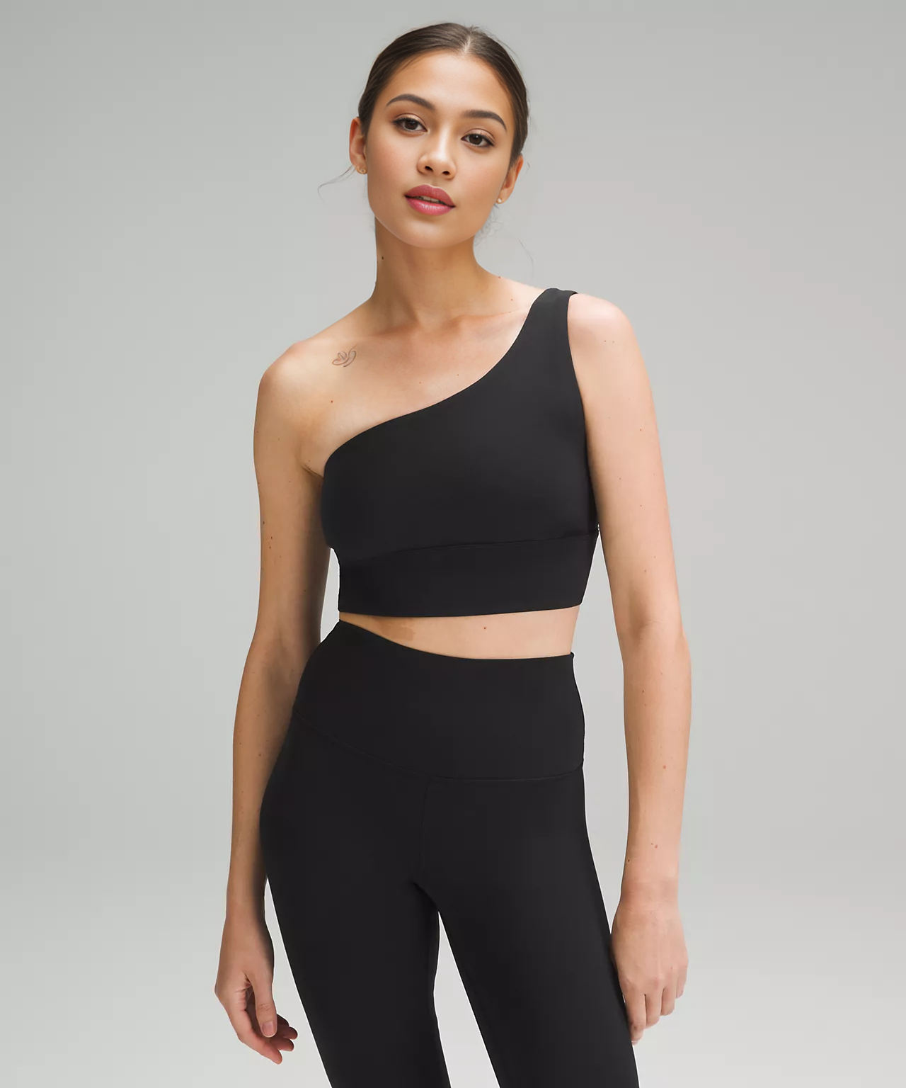 GOFIEP One Shoulder  Sports Bra