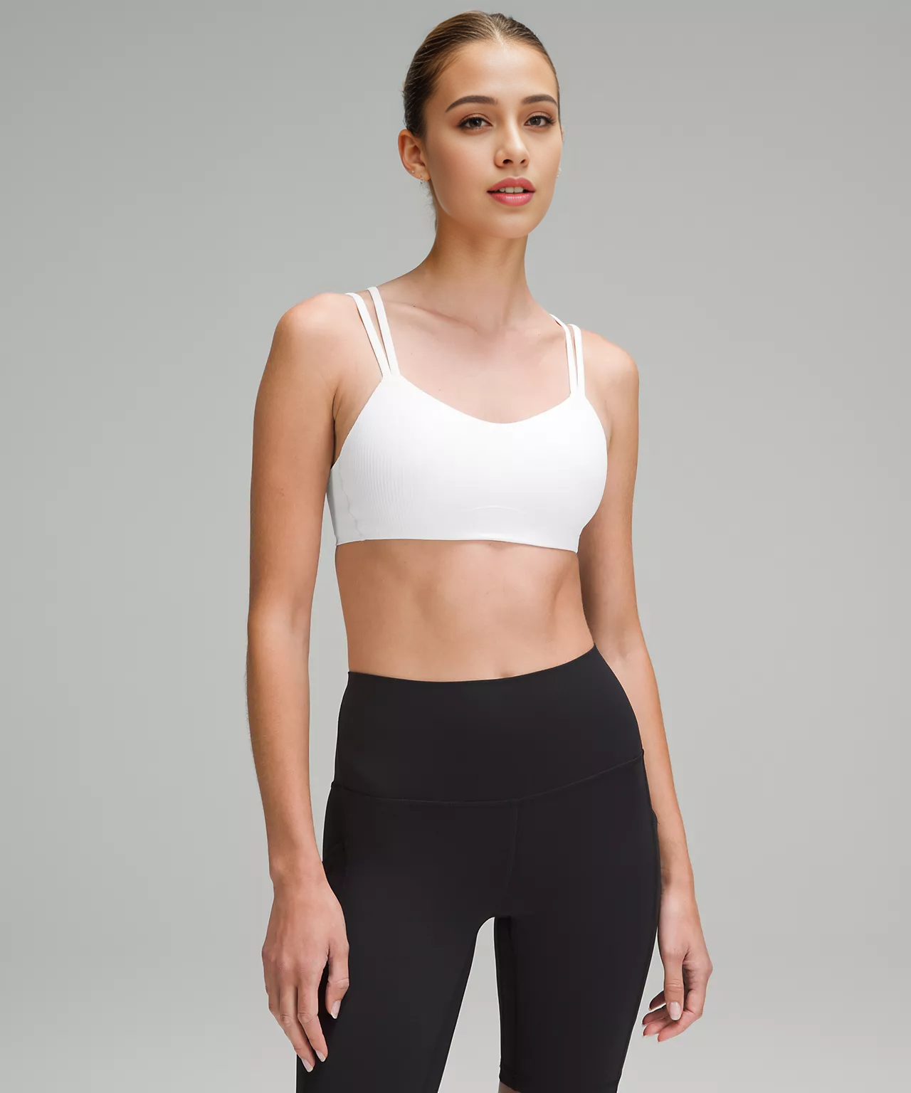 GOFIEP Women Double Strap Sports Bra