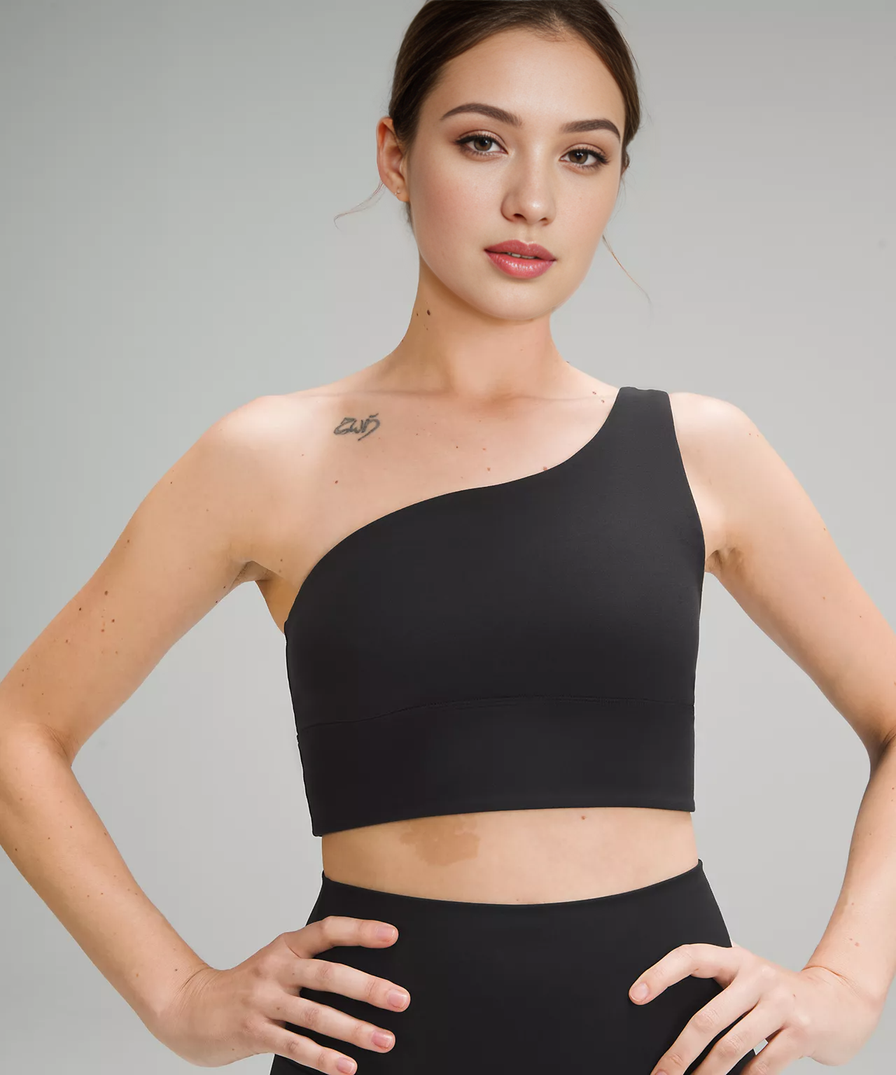 GOFIEP One Shoulder  Sports Bra